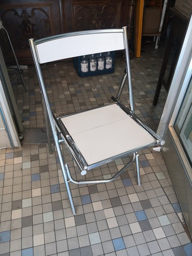 Vega chair chrom - chair, chrom/weiß